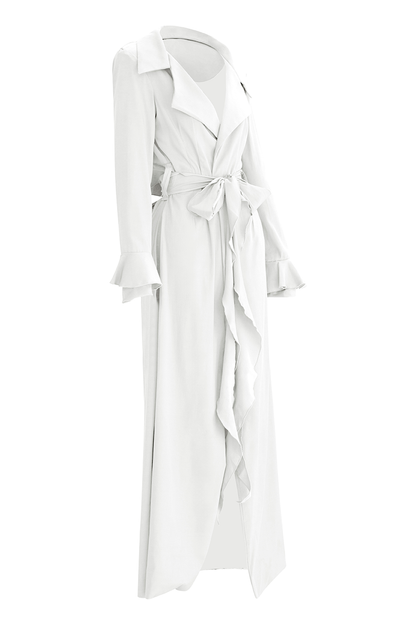 Explore our assortment of classic, stylish, and versatile white trench coats, available in options for women and customizable designs. Discover waterproof and winter styles, designer selections, hand-painted clothing, custom-made white trench coats, and tailored options.