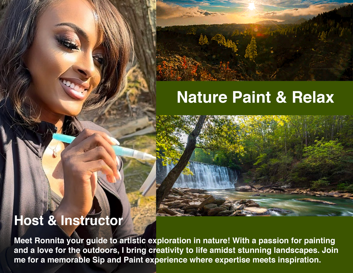 Paint & Sip In Nature